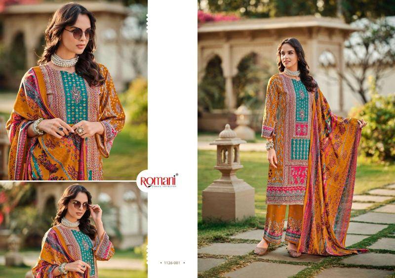 Romani tahira vol 1 Wholesale unstitched Salwar Kameez in India